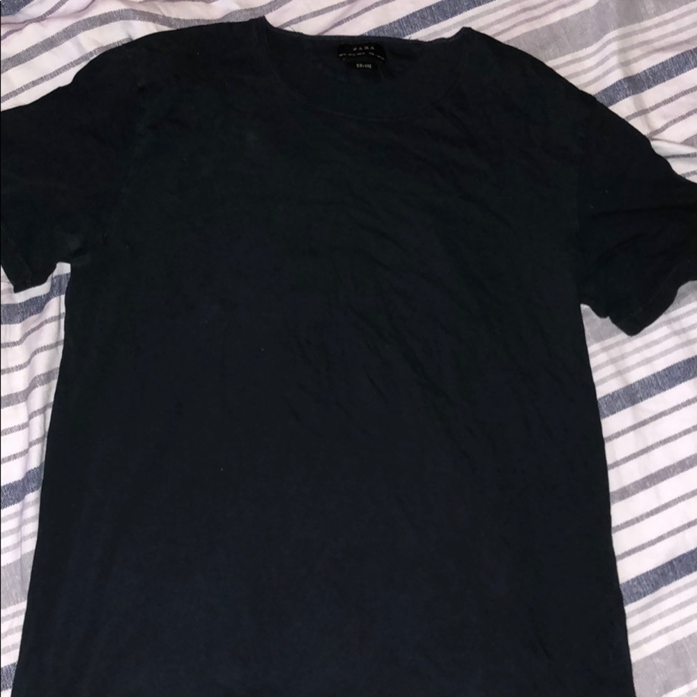 Boys Zara Deluxe Navy T-Shirt Size XL